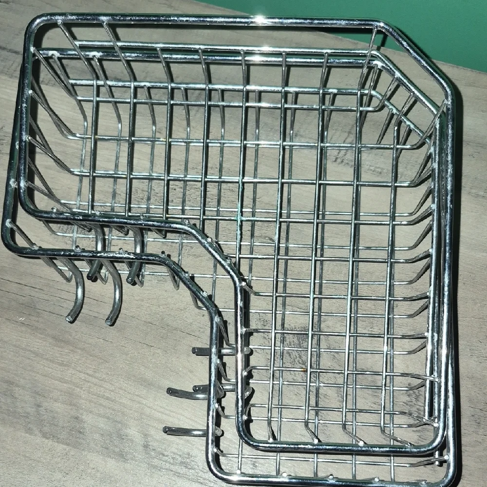 Silver Wire Corner Caddys